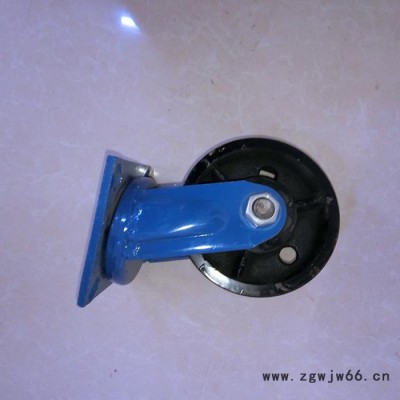 6/8/10寸重型铸铁脚轮万向轮 超重型全铁万向脚轮