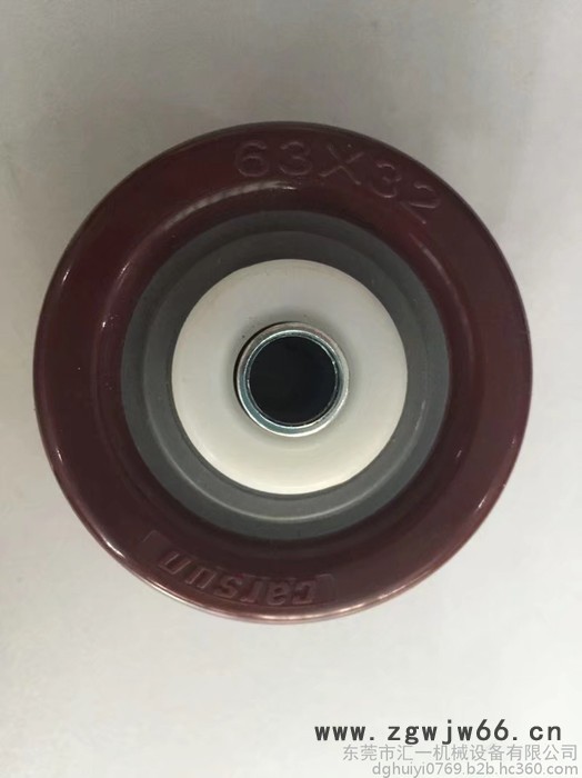 汇一脚轮 中型 2.5寸高科技聚氨酯脚轮 单轮 万向轮 定向轮图2