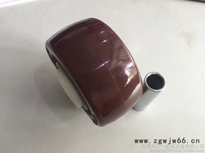 汇一脚轮 中型 2.5寸高科技聚氨酯脚轮 单轮 万向轮 定向轮图3