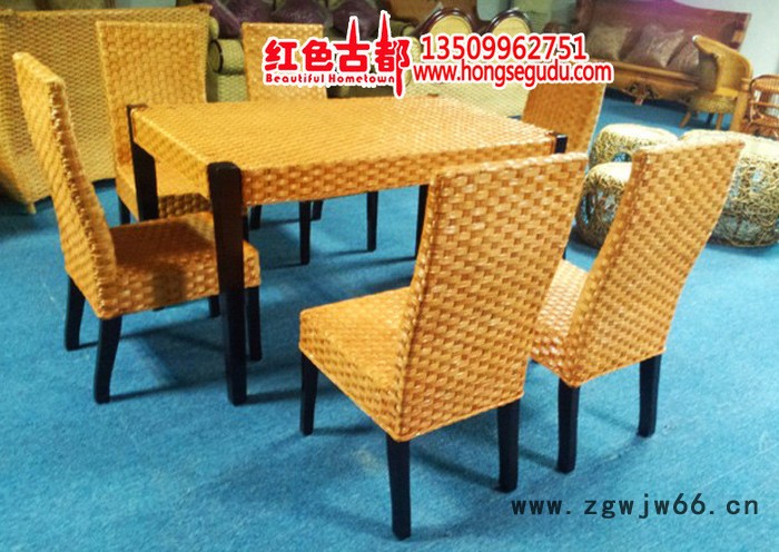 酒店家具生态酒店家具 万向轮藤制小柜子、扶手柜图3