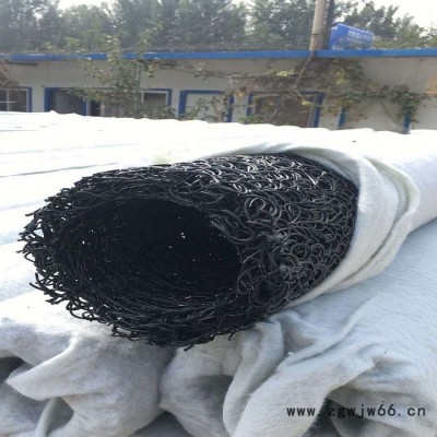 厂家出售圆形塑料盲沟 污水处理过滤材料