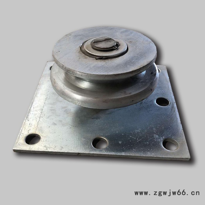 长风各种型号 钢丝绳专用角轮轴承滑轮钢丝绳万向轮 万向轮生产 推荐制造图2