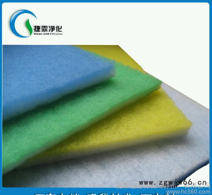 空气过滤材料 初粗效过滤棉 合成纤维过滤棉，进风口棉图2