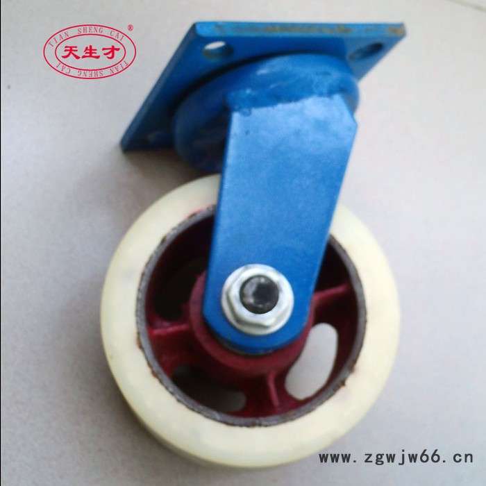 供应10寸铁芯尼龙万向脚轮 超重型工业脚轮万向轮图3