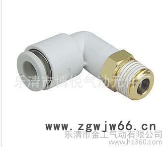 气动元件气动快插接头快速接头外螺直角弯接头KQ2L10-01图3