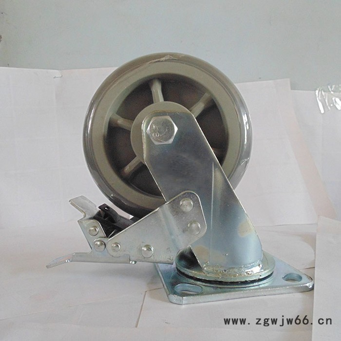 厚铭  厂家  工业脚轮  工业橡胶脚轮 工业万向轮  工业静音耐磨脚轮 工业轮 刹车脚轮图5