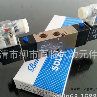 气动电磁阀,气动元件,五通电磁阀,4v230-08电磁阀,4v230-08e电磁