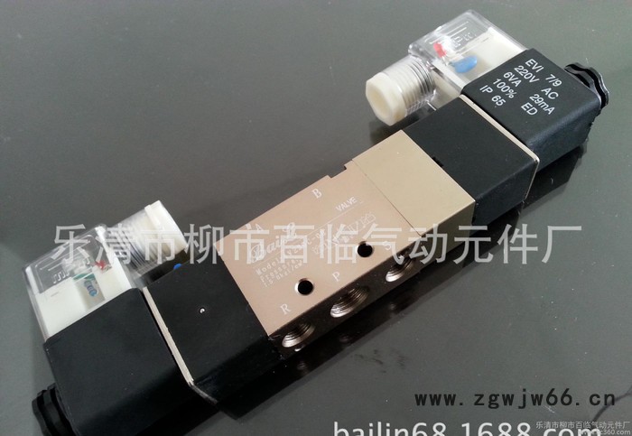 气动电磁阀,气动元件,五通电磁阀,4v230-08电磁阀,4v230-08e电磁图2