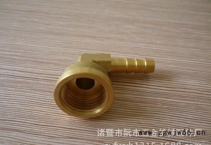 铜外丝宝塔弯头  连接软管弯头 铜接头 气动元件 气动接头图3