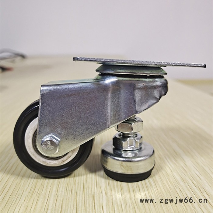 龙汇天下 水平调节轮  3寸 带脚杯轮 4寸 万向轮 一体轮 可调高度轮 欢迎咨询图5