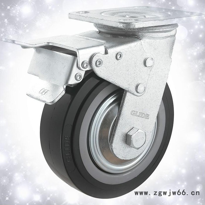 供应优利万向轮1寸---8寸脚轮万向轮、平板车图2