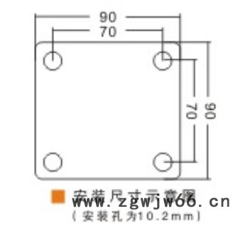 脚轮、万向轮 水平调节轮图3