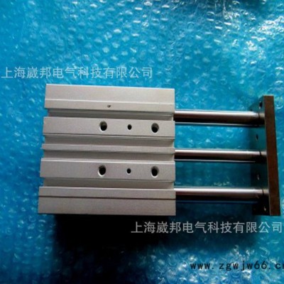 批发 带导杆三杆薄型 MGPM20-175 气动元件SMC型三轴气缸现货