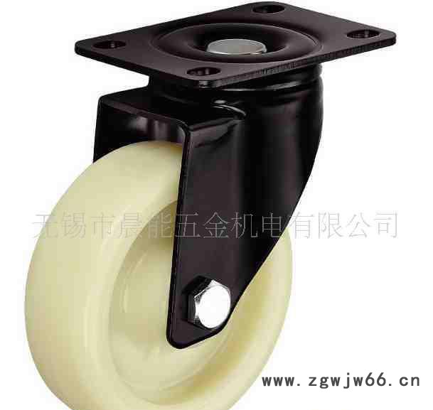 向荣防水防潮耐腐蚀改性尼龙轮子环保耐用 尼龙万向轮 3-6寸图3