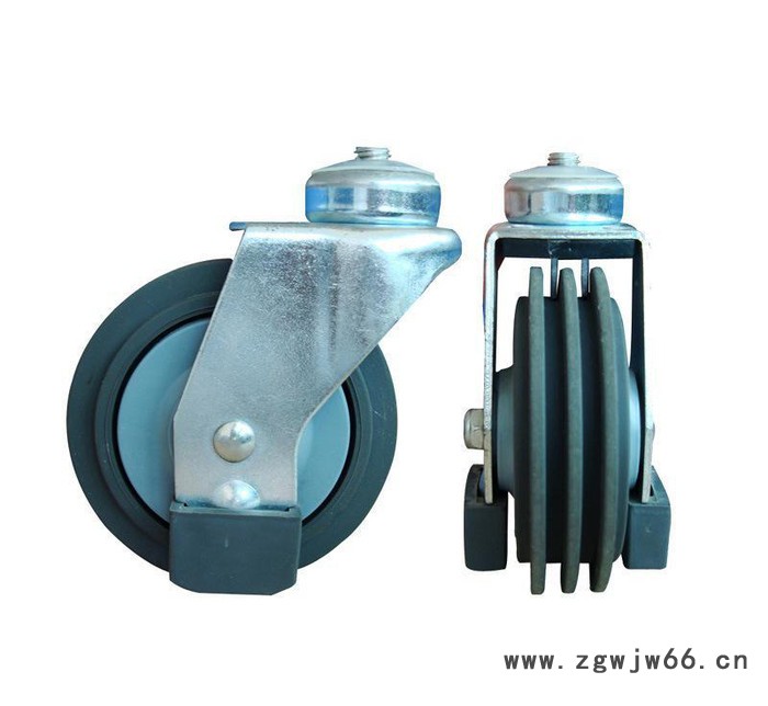 4寸、5寸超市购物车专用脚轮 **万向轮 购物车 购物车 万图2