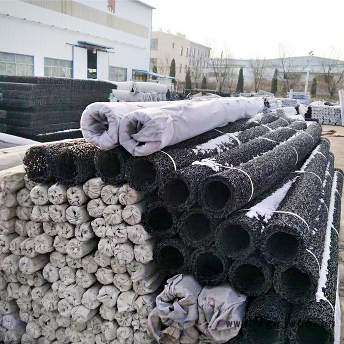 德跃 隧道排水塑料盲沟 污水处理过滤材料排水塑料盲沟图2