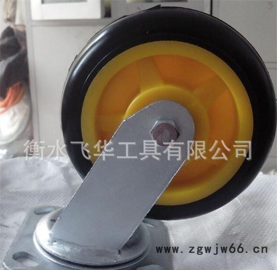 我公司大量脚轮  工业脚轮 静音高弹万向轮图3