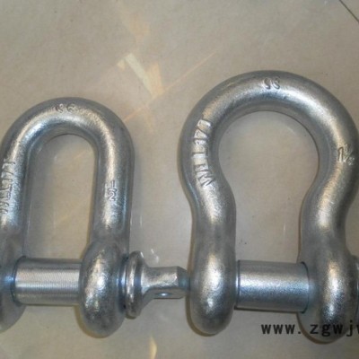 高强度船用五金配件 2"美式模锻（G2150）D型卸扣