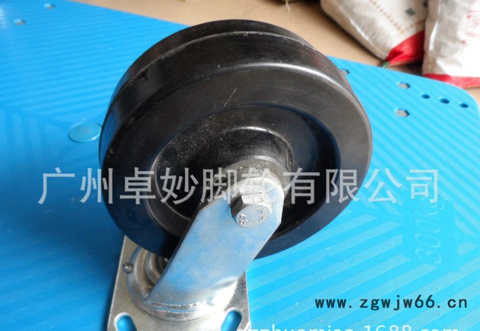 **重型耐高温尼龙轮 尼龙工业轮 尼龙万向轮 万向脚轮中图3