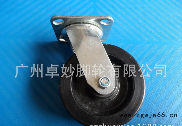 **重型耐高温尼龙轮 尼龙工业轮 尼龙万向轮 万向脚轮中图2