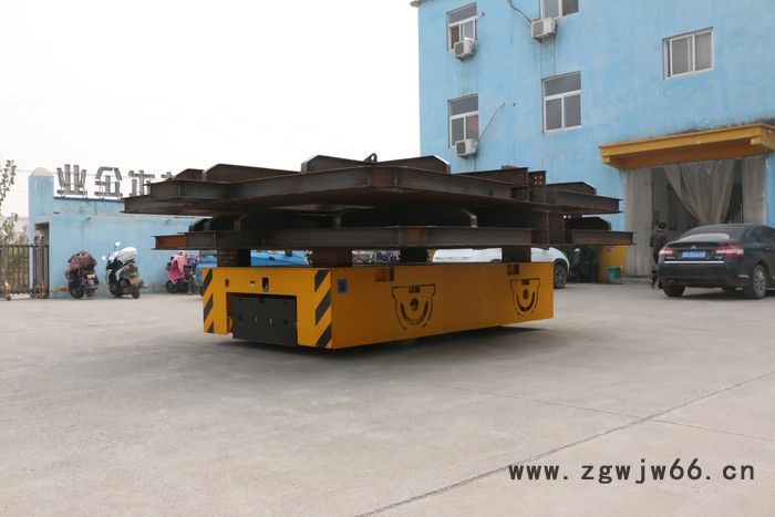 帕菲特 制造10t重型无轨平移平台车可360度转弯 胶轮万向轮电动平板车运输无人驾驶无线遥控无轨转运地平车10吨供应图6