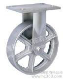 DF锻造重型铁芯聚氨酯万向轮图3