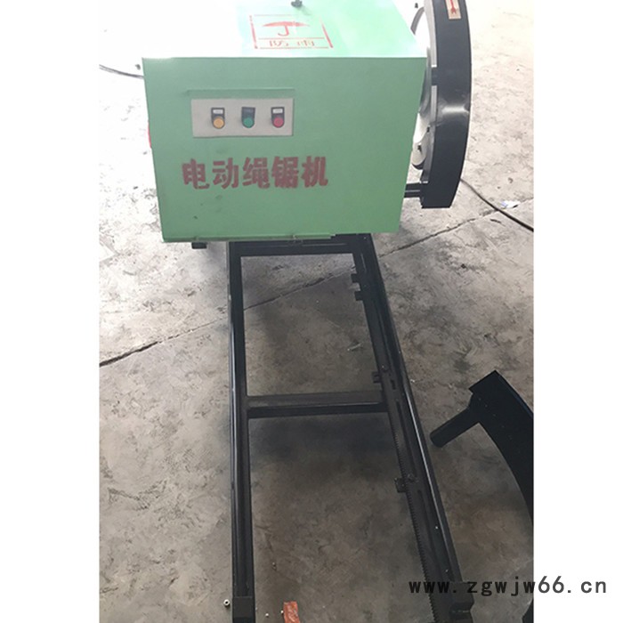 悍博 万向轮绳锯切割机 电动绳锯割断机 工业轮耐磨绳锯机图3