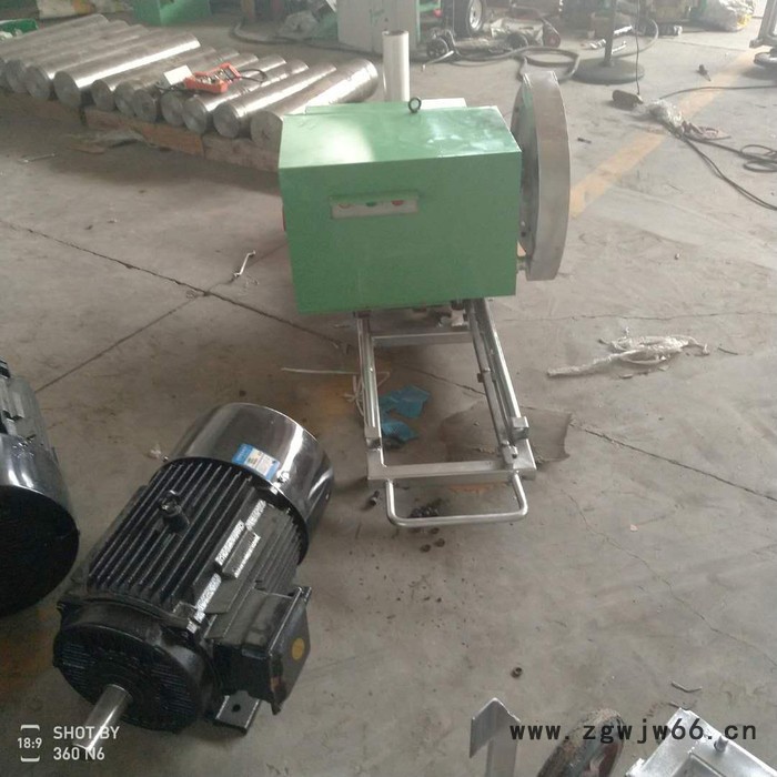 悍博 万向轮绳锯切割机 电动绳锯割断机 工业轮耐磨绳锯机图4