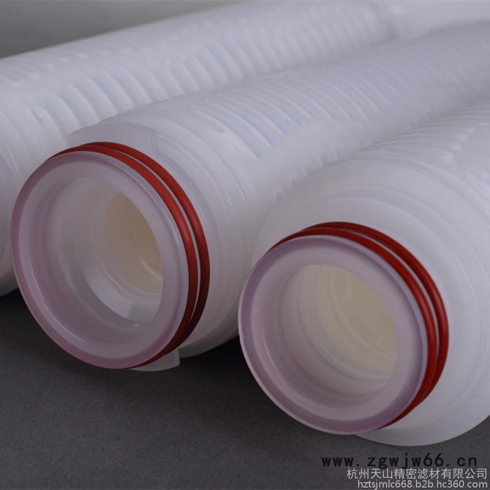 过滤材料聚偏氟乙烯膜折叠滤芯PVDF折叠滤芯30英寸图2