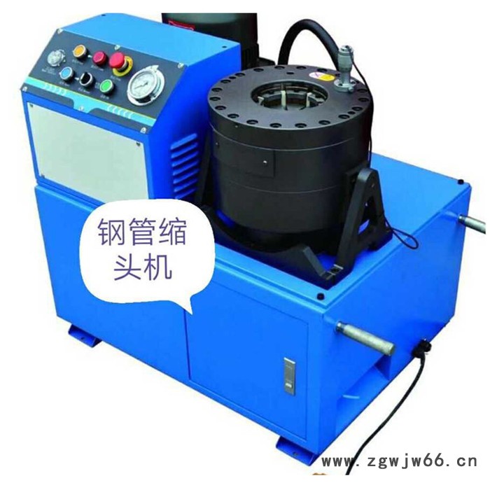 海南管材管件扣管机建筑钢管接头缩管机图4