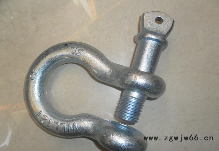 船用五金配件 6倍拉力美式模锻210弓型卸扣