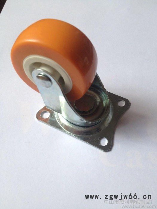 供应威科脚轮轻型PVC脚轮 平底活动脚轮 万向轮图2