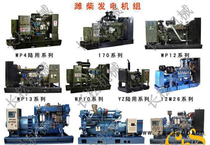 潍柴柴油WP4系列陆用电动机组图2