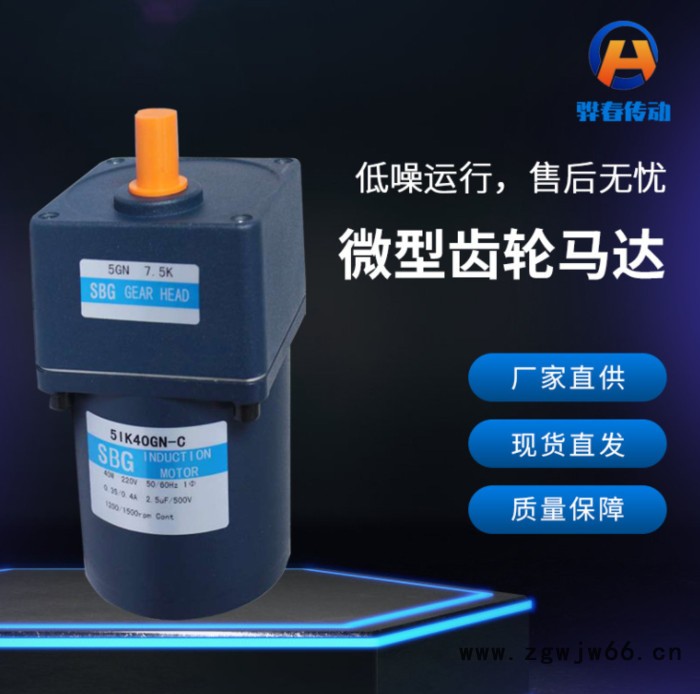 骅春 齿轮减速电动机 交直流两用电动机图5