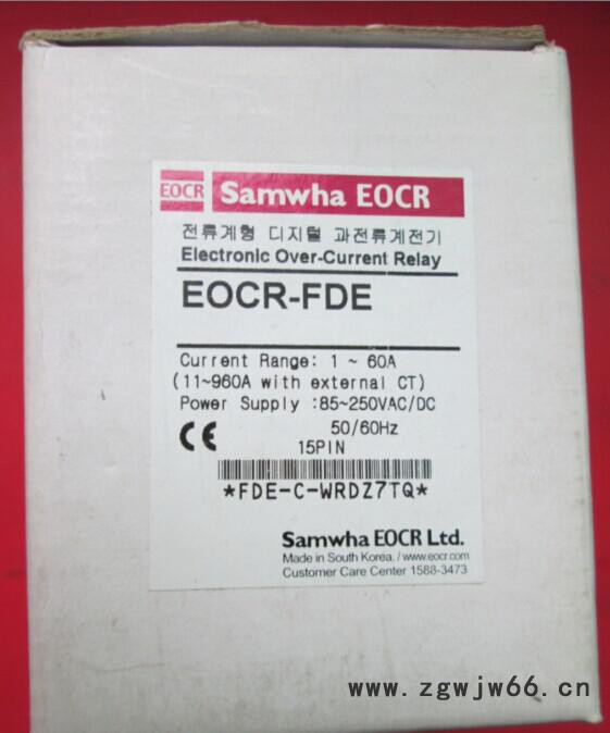 **全新原装 韩国三和 电动机保护器  EOCR-FDE图2