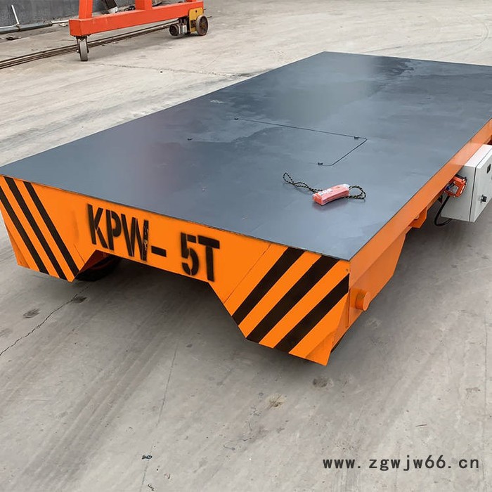 工业小型30吨电动轨道地平车厂房货物搬运蓄电池无轨万向轮地平车图2