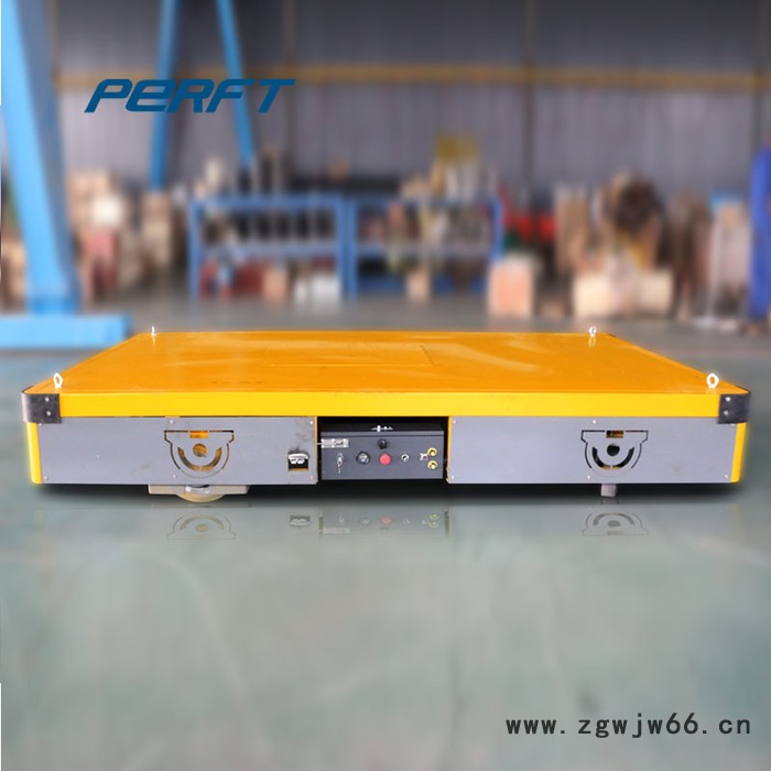 帕菲特 自移平板车定制款无轨电动平板车25吨 无线遥控平移搬运平台 原地打转万向轮图4