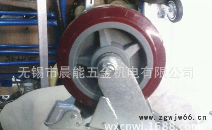 5寸6寸脚手架脚轮 刹车万向轮 脚手架刹车万向轮图2