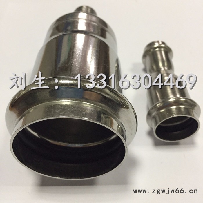 卡压式不锈钢管件接头 卡压式不锈钢管材管件 双卡压不锈钢配件 卡压式薄壁不锈钢水管图4