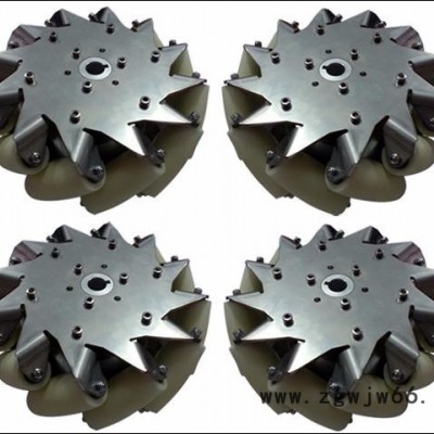 8寸 203毫米不锈钢万向轮steel mecanum wheel 14138