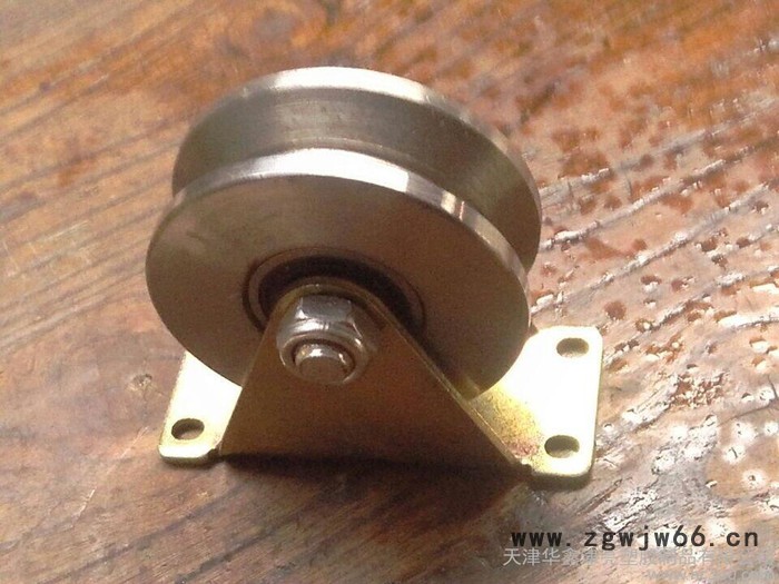 脚轮/万向轮|80V型钢制轨道轮|浙江滑轮|温州加工异形槽轮图3