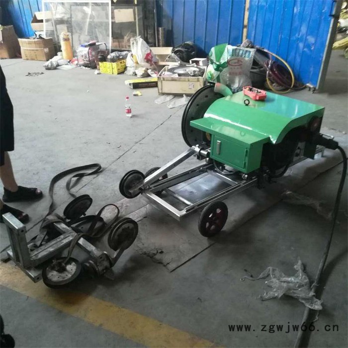 悍博绳锯机电动绳锯切割机多用万向轮混凝土金刚石绳切割机图7