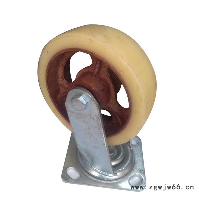 聚博新  工业铁心尼龙脚轮 天津工业铁心尼龙轮尼龙轮规格尼龙轮价格万向轮图3