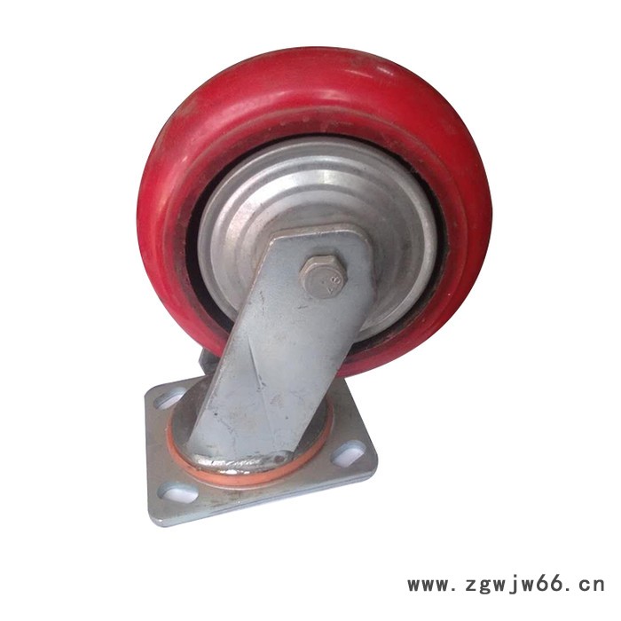 聚博新 铁心聚氨酯万向轮 天津工业铁心聚氨酯脚轮轮铁芯聚氨酯轮规格铁价芯聚氨酯轮