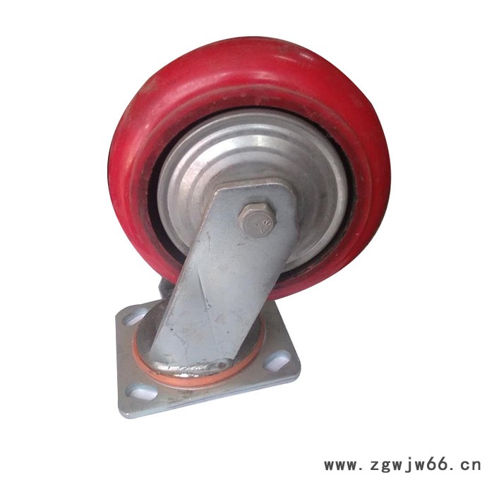 聚博新 铁心聚氨酯万向轮 天津工业铁心聚氨酯脚轮轮铁芯聚氨酯轮规格铁价芯聚氨酯轮图2