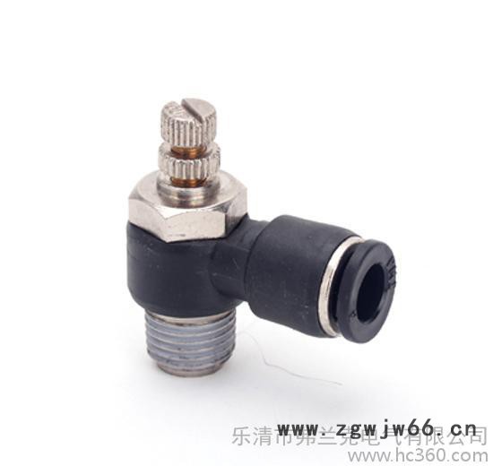 供应弗兰克气动接头,LSC10-04，L型节流阀，气动元件图2