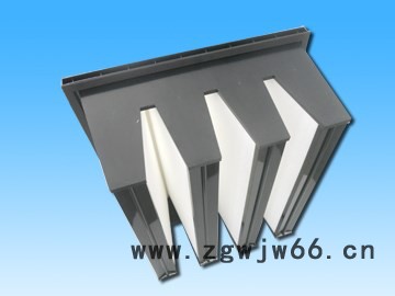 组合式V型高效过滤器 空气过滤器 大风量过滤器 过滤材料图4