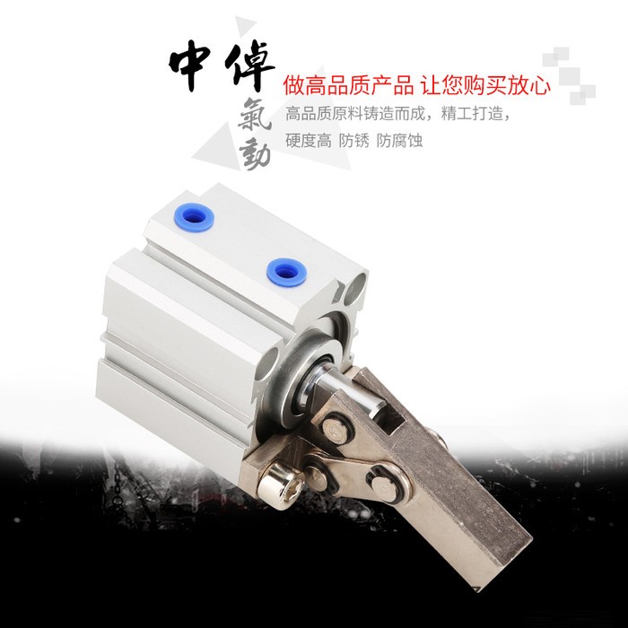 ALC气缸 杠杆气缸jgl50**alc气动元件夹紧ALC40 杠杆气缸  杠杆夹紧气缸 气动元件 CNC工装夹具缸图3