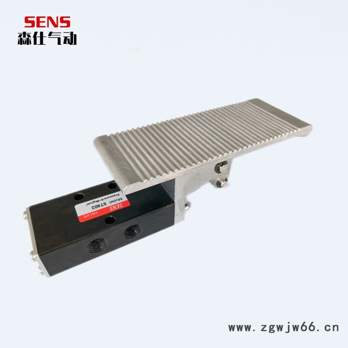 气动脚踏阀ST-402 ST-402A气动元件脚踏开关脚踩阀二位五通 ST402图3