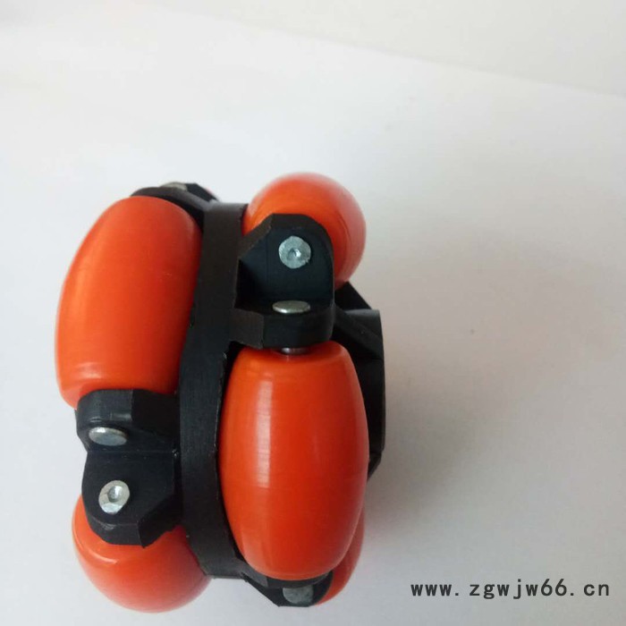 轮胎机械 万向轮 2LH-70双向轴承全向轮直径70MM算盘轮福来轮图2